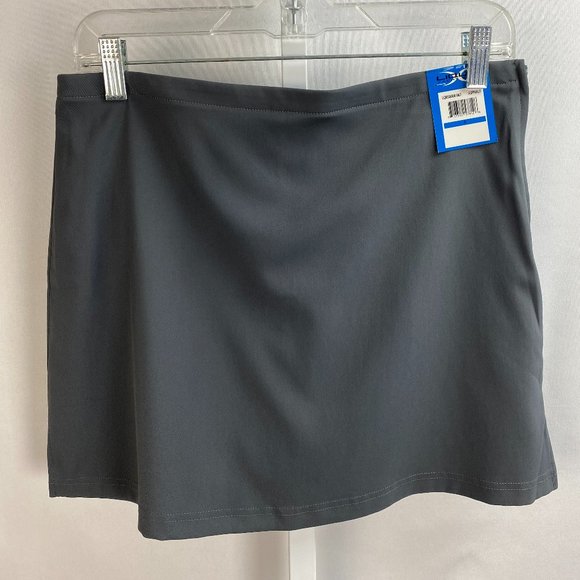 Liquid Yacht Wear Pants - NWT Boat Bum Skort Liquid Yacht Wear sz 6 Asphalt Gray Skirt